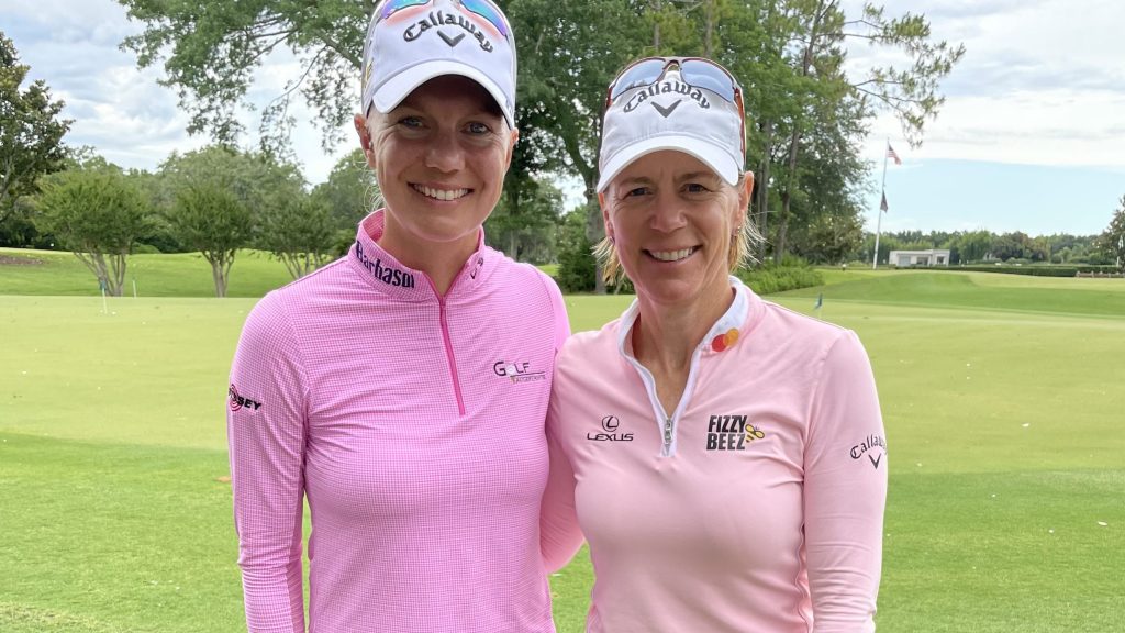 Annika Sorenstam, Madelene Sagstrom team up for Dow Great Lakes Bay