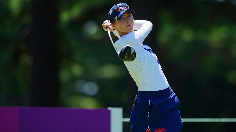 Nelly Korda Shoots 62 To Take Four-Shot Olympic Lead