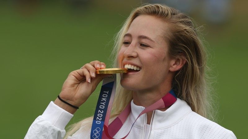 Nelly Korda Wins Tightly Contested Olympic Gold Medal