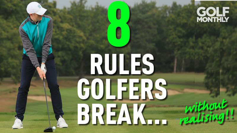 Rules Golfers Break Without Realising