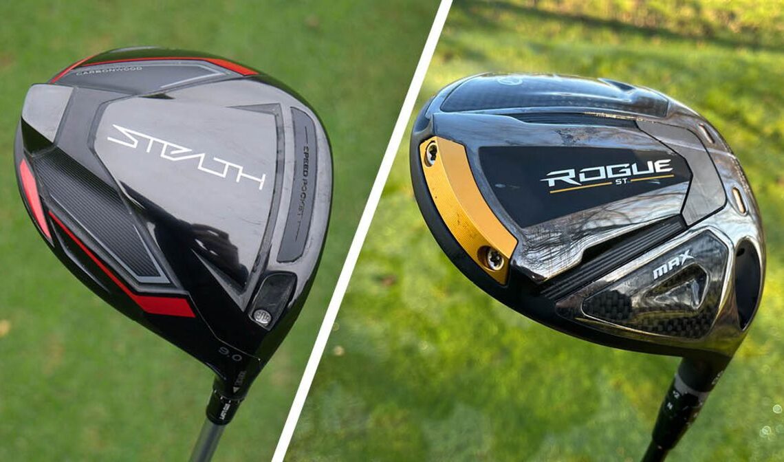 TaylorMade Stealth vs Callaway Rogue ST Max Driver