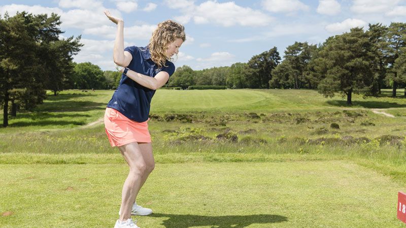 Try This Elbow-Fold Backswing Drill For More Power