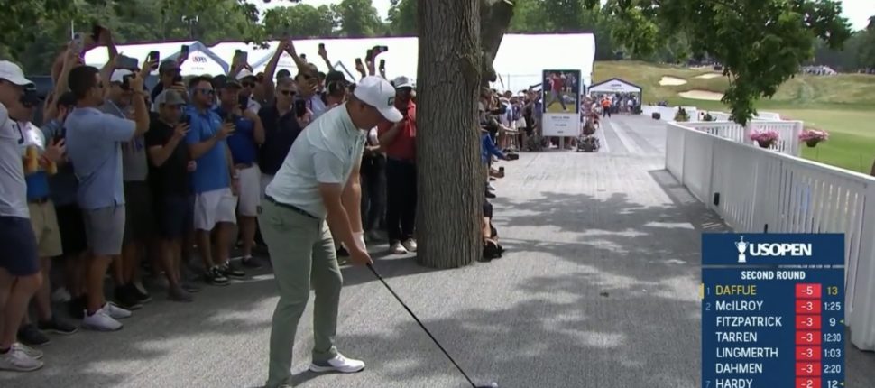 US Open star explains viral shot from hospitality…