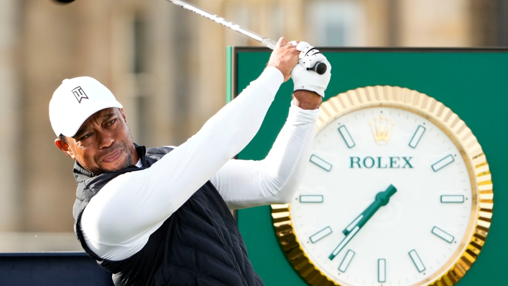 2022 British Open, Tiger Woods Thursday tee times, TV and streaming