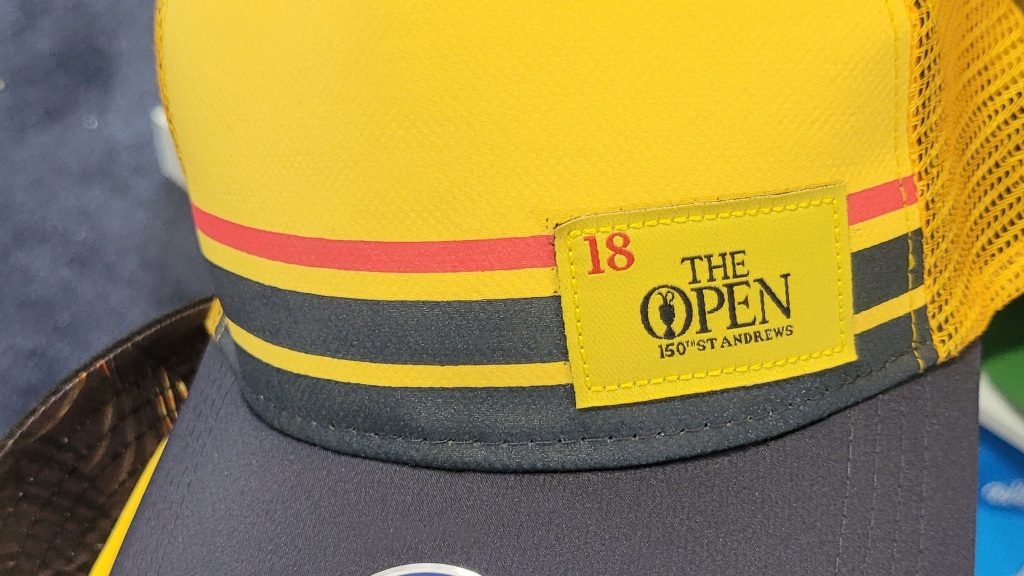 2022 British Open merchandise from the Old Course at St. Andrews