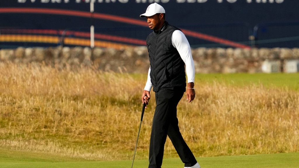 2022 British Open practice round photos from St. Andrews