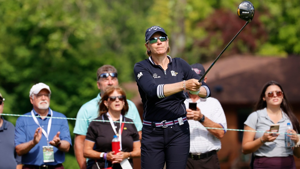 Annika Sorenstam, Madelene Sagstrom share of lead LPGA Dow