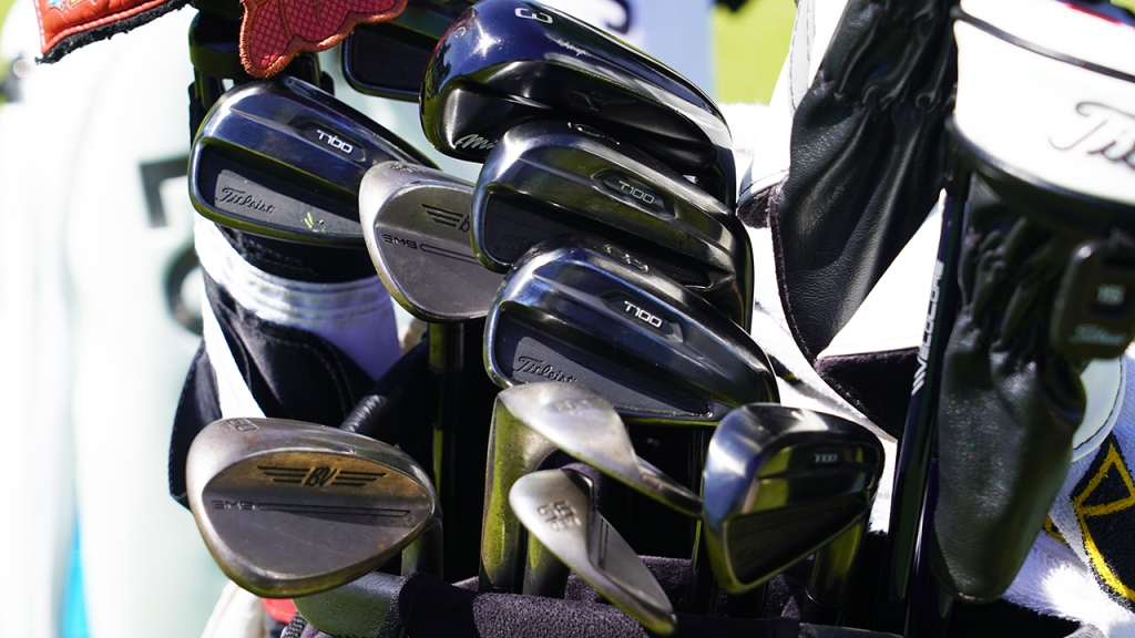 Cameron Smith’s golf equipment at St. Andrews