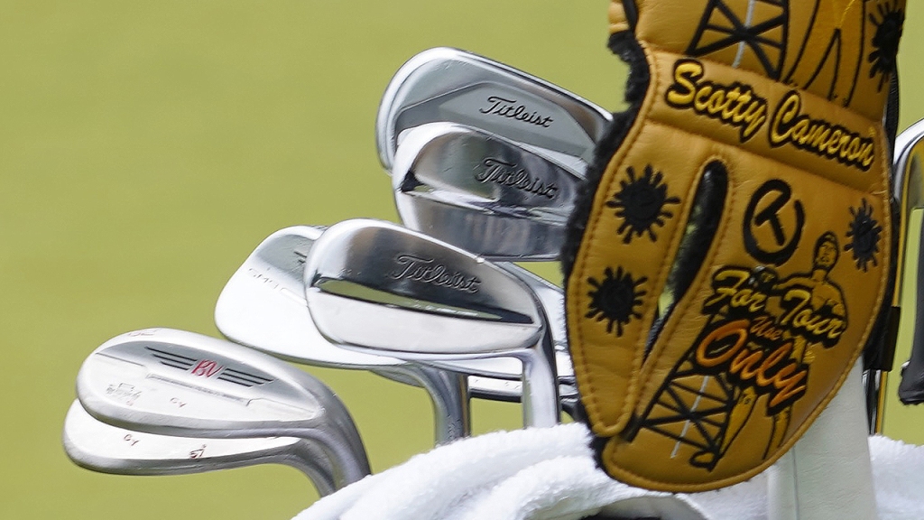 Cameron Young’s golf equipment at St. Andrews