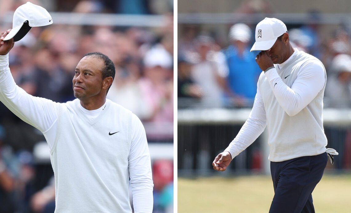 Emotional Tiger Woods After 150th Open St Andrews Exit - 'I May Not Be Back