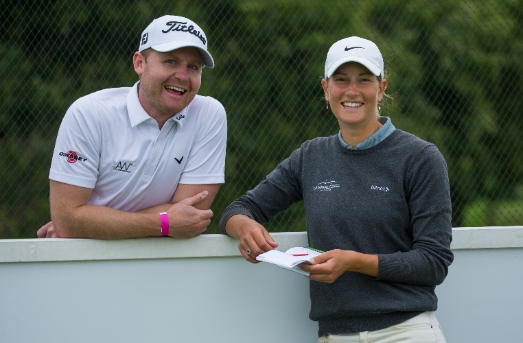 FROM THE FIRST DANCE TO THE FIRST TEE FOR OPEN HOPEFULS WRIGLEY AND GUSTAVSSON