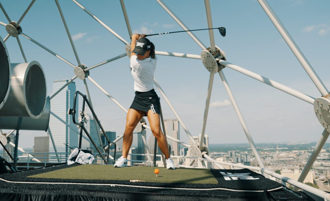 Golf inside AT&T Stadium, Choctaw Stadium and on top of Reunion Tower