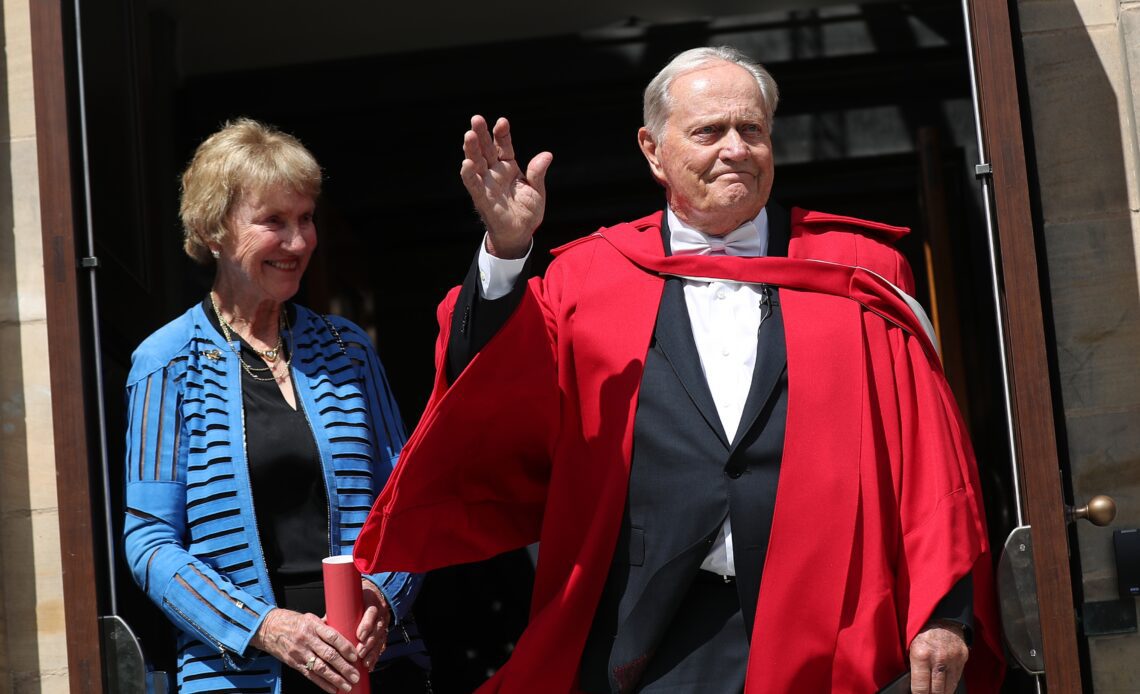 Jack Nicklaus Becomes Honorary Citizen Of St Andrews