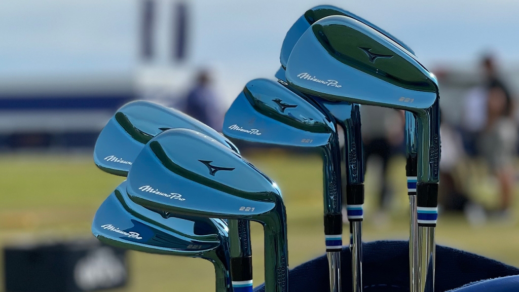 Mizuno releases limited-edition Mizuno Pro 221 blue irons