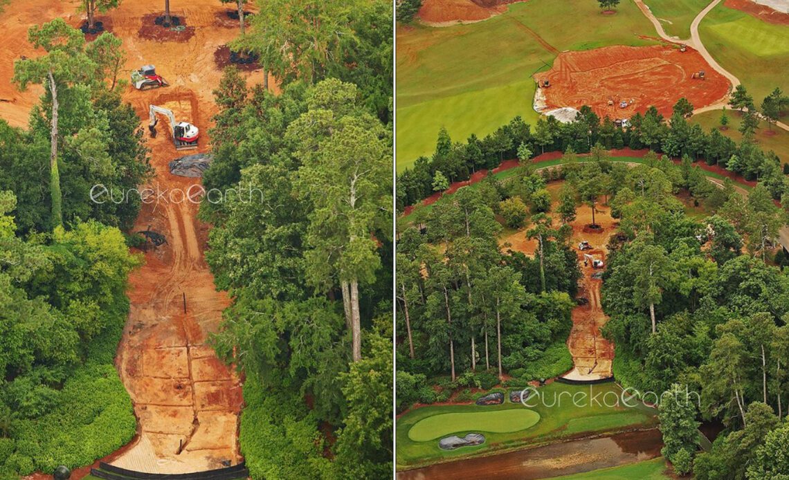 New Images Show Augusta's 13th Is Finally Being Lengthened