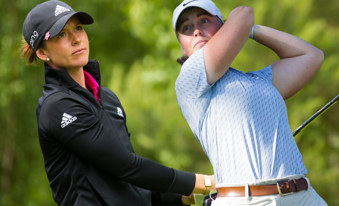 STARK AND GRANT RESUME RACE IN EVIAN