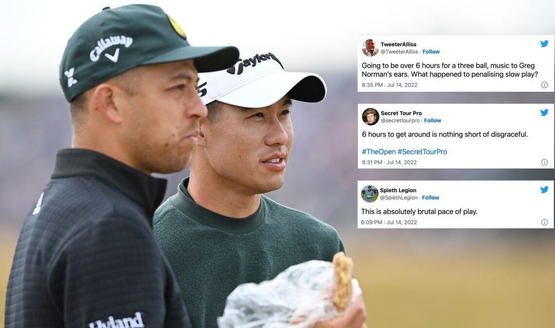 Social Media Blasts 'Disgraceful' And 'Absolutely Brutal' Open Pace Of Play