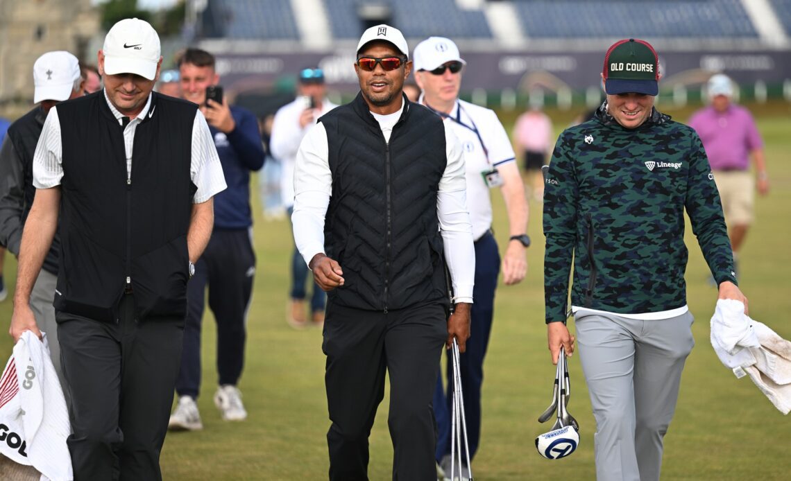 Tiger Woods Returns To St Andrews Ahead Of 150th Open