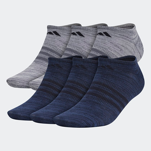 Adidas Superlite No-Show Socks 6-Pack