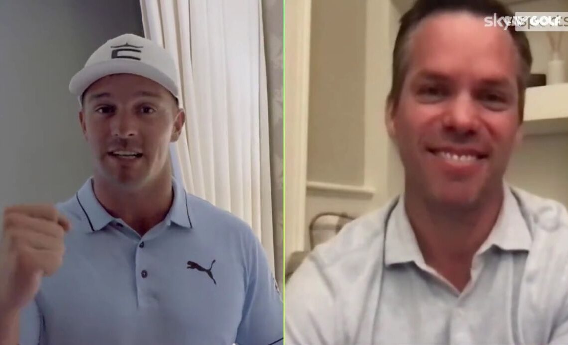 WATCH: DeChambeau Welcomes Paul Casey Onto Team Crushers