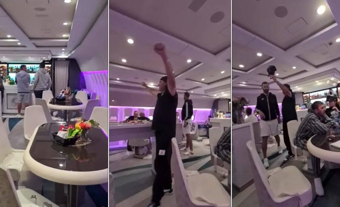WATCH: Pat Perez And Co. Party On Incredible LIV Golf Private Jet