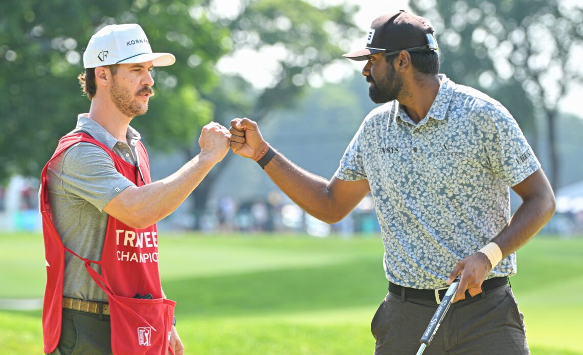 Who Is Sahith Theegala's Caddie?