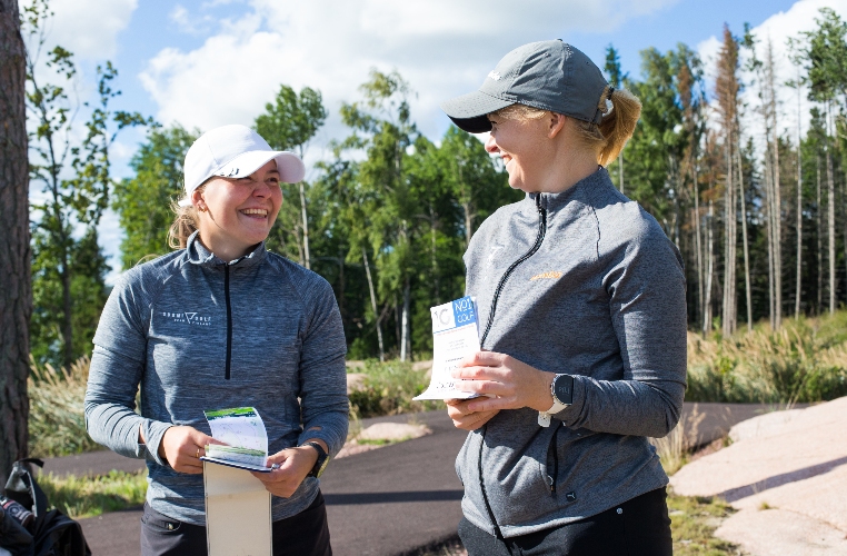 A FAMILY AFFAIR IN FINLAND FOR KRISTA AND KATRI