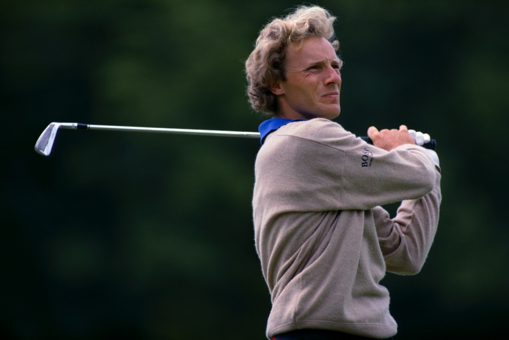 Bernhard Langer photos throughout his career