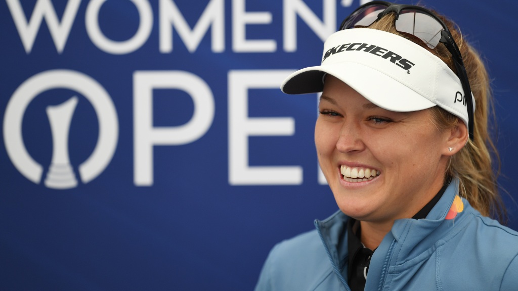 Brooke Henderson enjoying Muirfield, site of AIG Women’s British Open