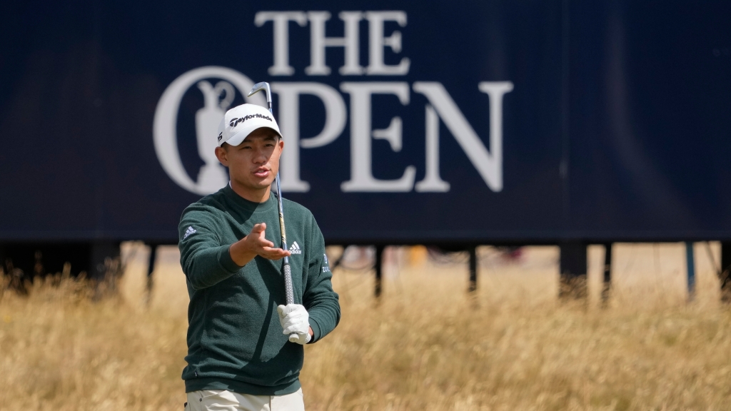 Collin Morikawa’s clubs left unattended on airport tarmac