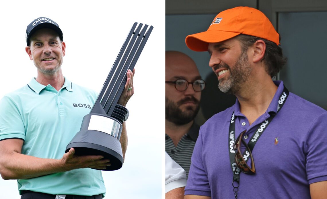 Greatest F/U In The History Of Golf' - Donald Trump Jr On Stenson LIV Golf Win