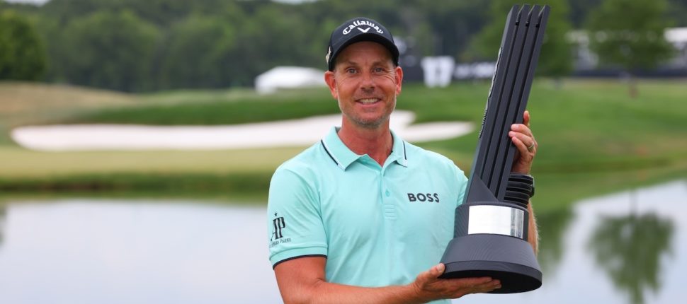 Henrik Stenson makes "captain" dig after LIV win