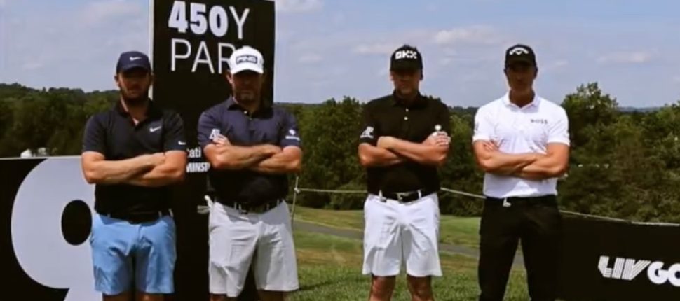 Ian Poulter roasted over LIV team video