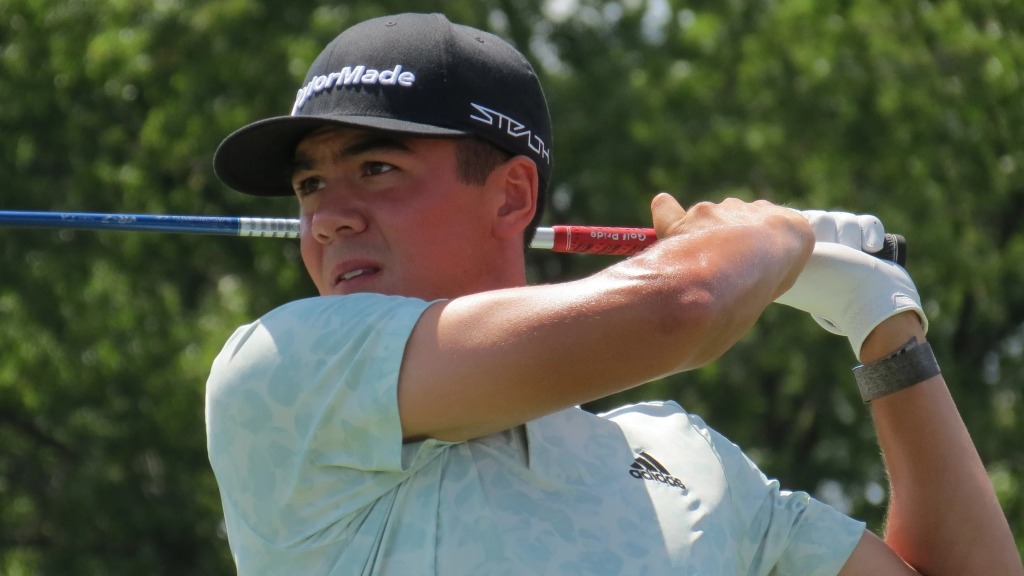 Michael Thorbjornsen finishes as stroke play co-medalist