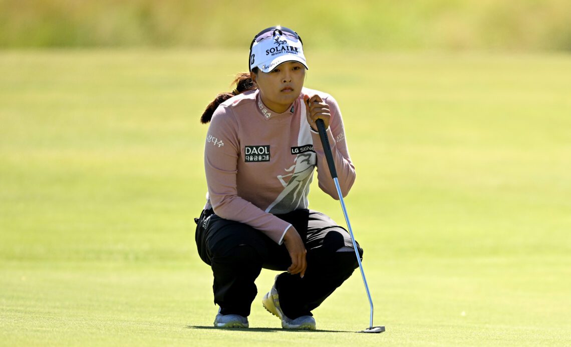 Notable names to miss the cut at the AIG Women’s British Open