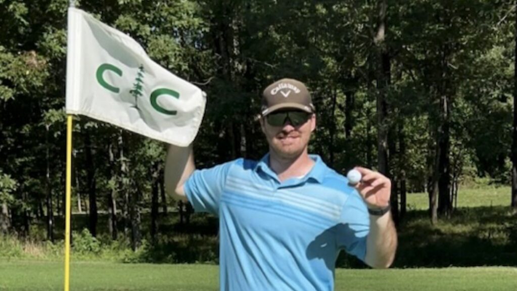 Oklahoma golfer makes an ace on par 4, his second albatross this year