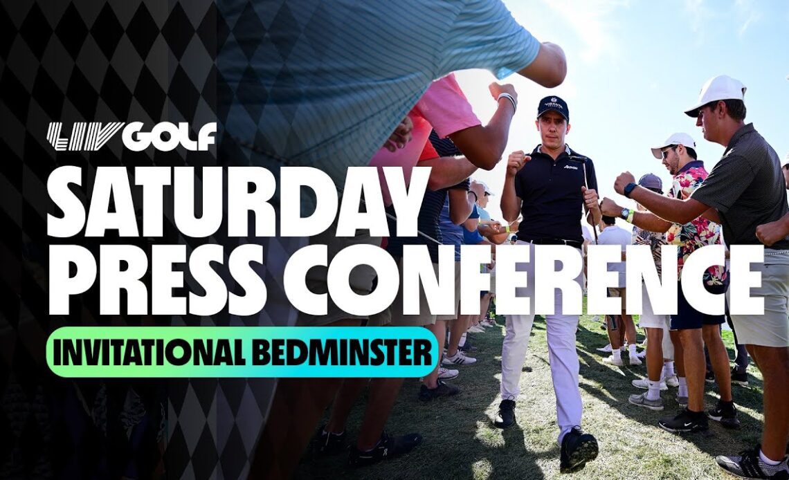 Saturday Press Conference | LIV Golf Bedminster