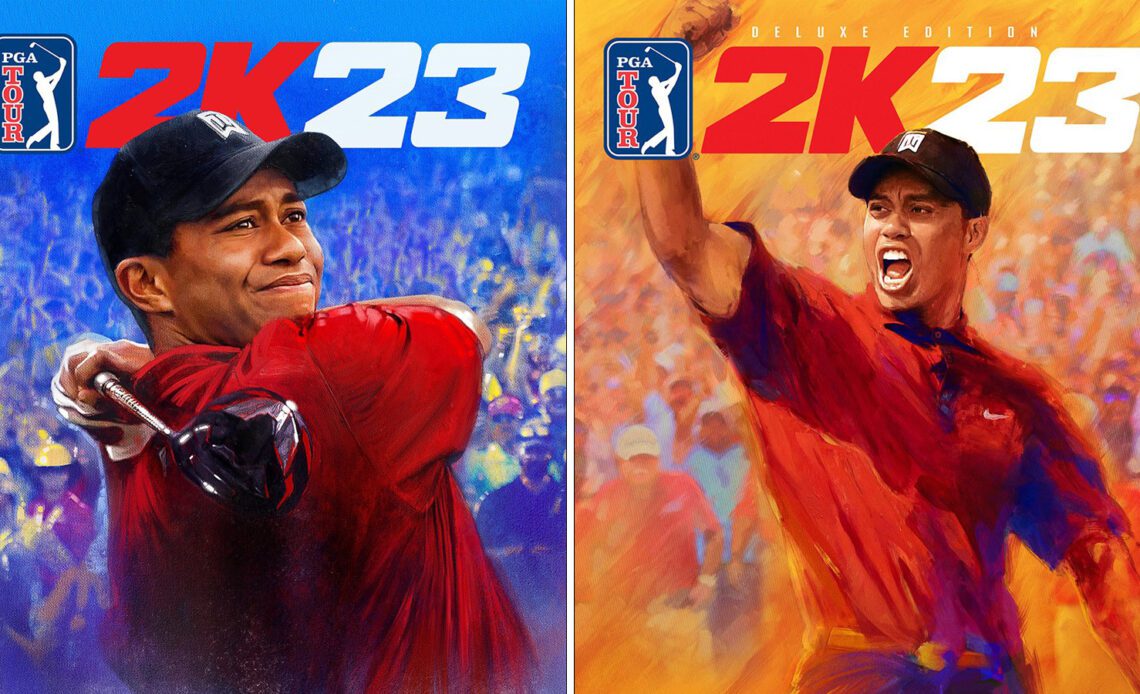 Tiger Woods Unveils Himself As 'PGA Tour 2K23' Cover Star