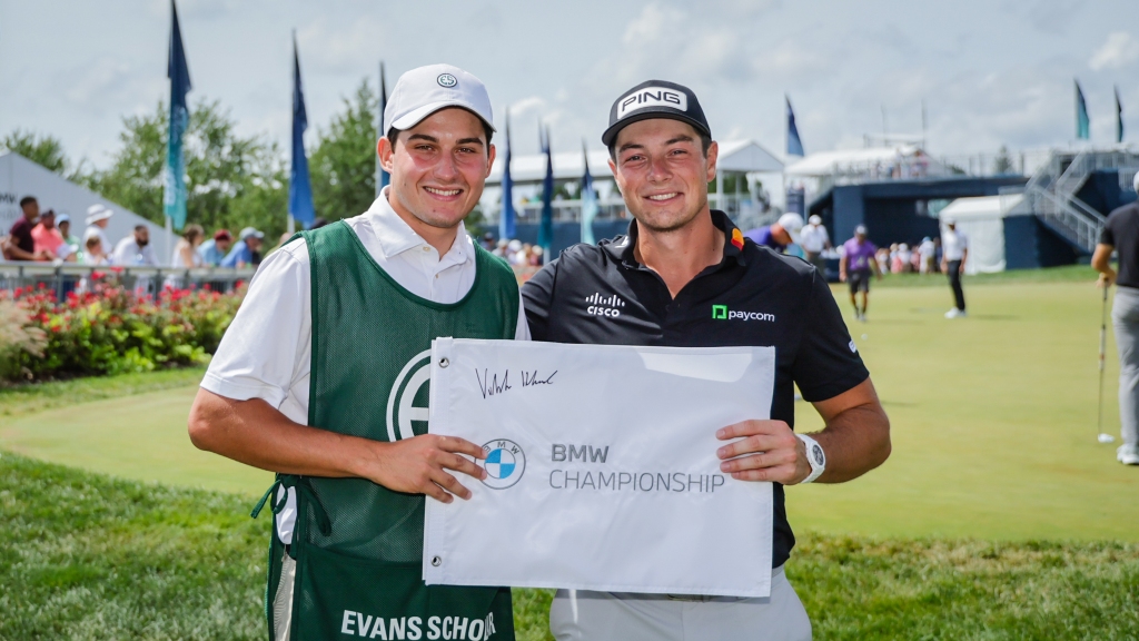 Viktor Hovland ace means free college tuition for Evans Scholar