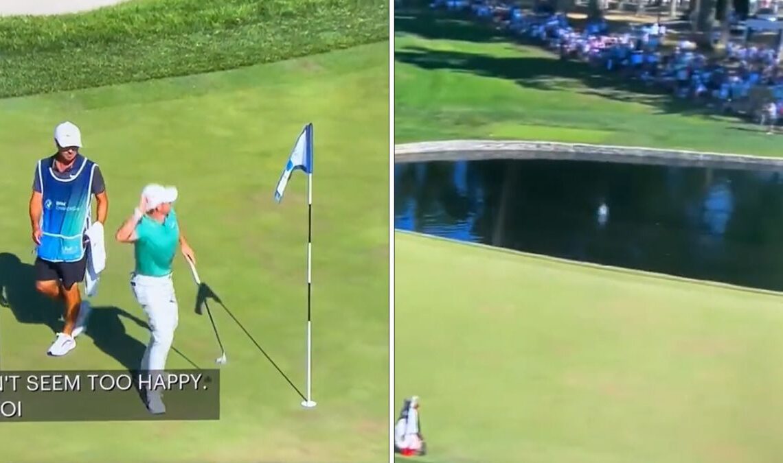 WATCH: Rory McIlroy Launches Fan's Remote Control Ball Into Water