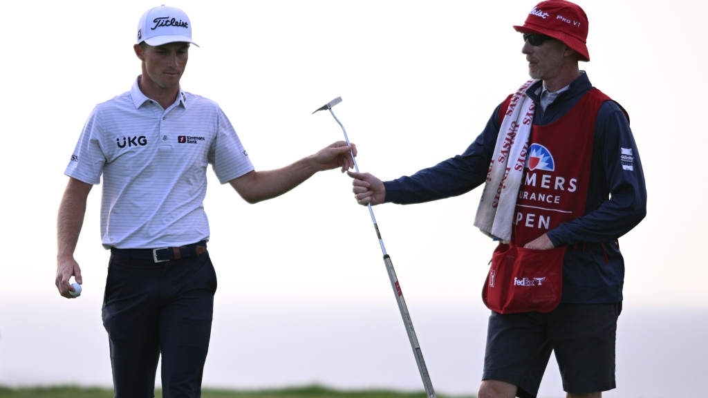 Will Zalatoris and long-time caddie Ryan Goble split