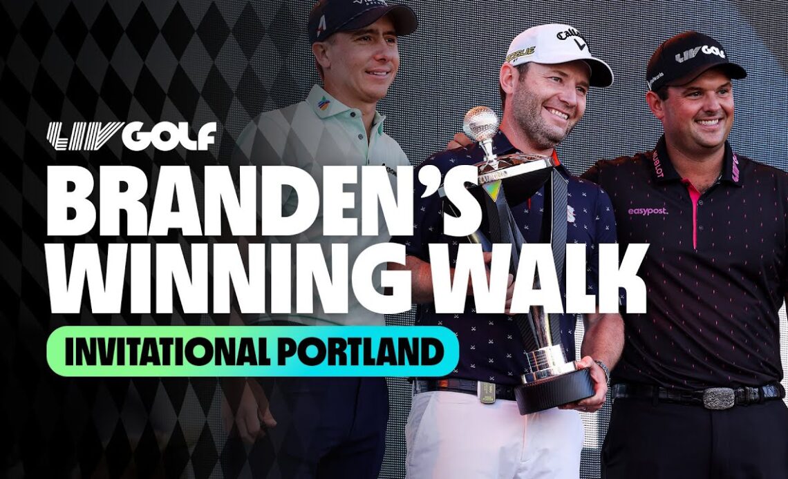 Winner's Walk | LIV Golf Invitational Portland