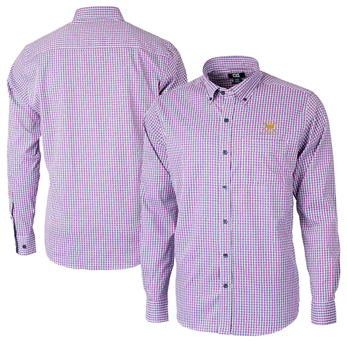 Cutter & Buck - Versatech Multi-Check Button-Down Long Sleeve Shirt