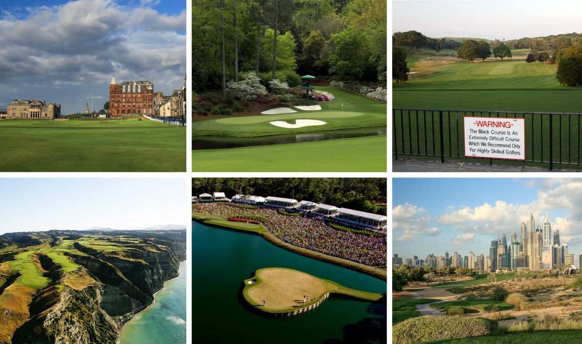 20 Of The World's Most Famous Golf Courses