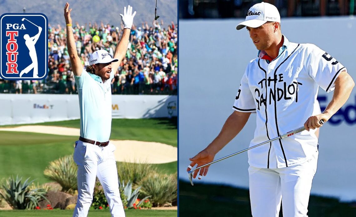 ACES & DRAMA… ELECTRIC Moments on No. 16 at WM Phoenix Open