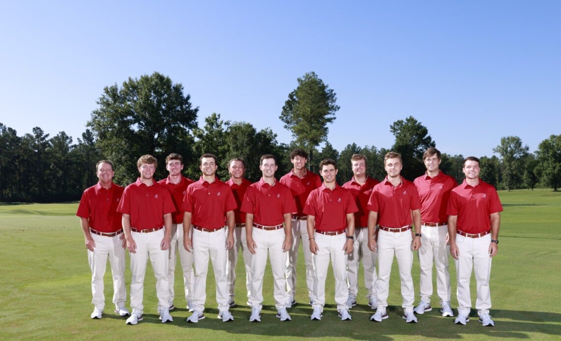 Alabama Men’s Golf Opens the 2022-23 Season at the Rod Myers Invitational