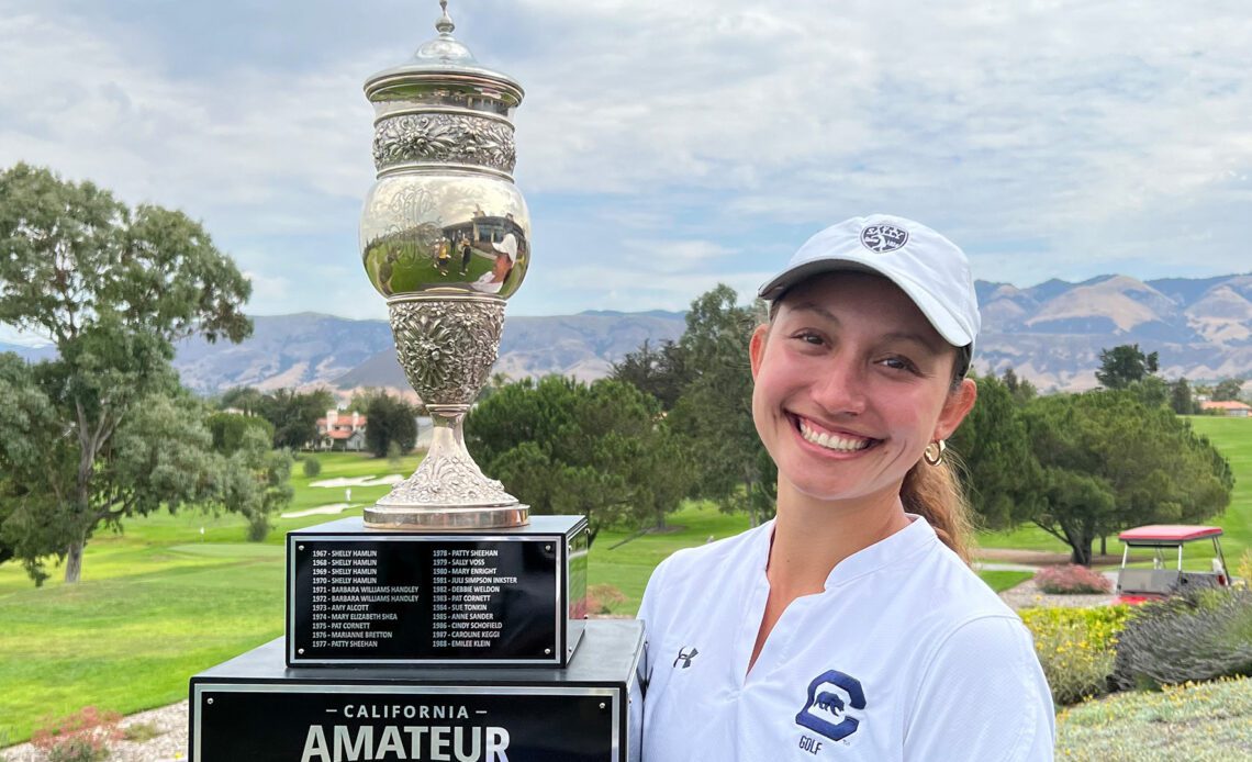 Annika Borrelli Wins Second Straight California Women’s Am