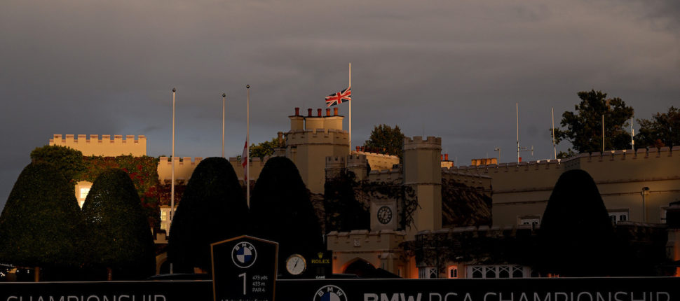 BMW PGA C'ship: Play suspended following Queen's…