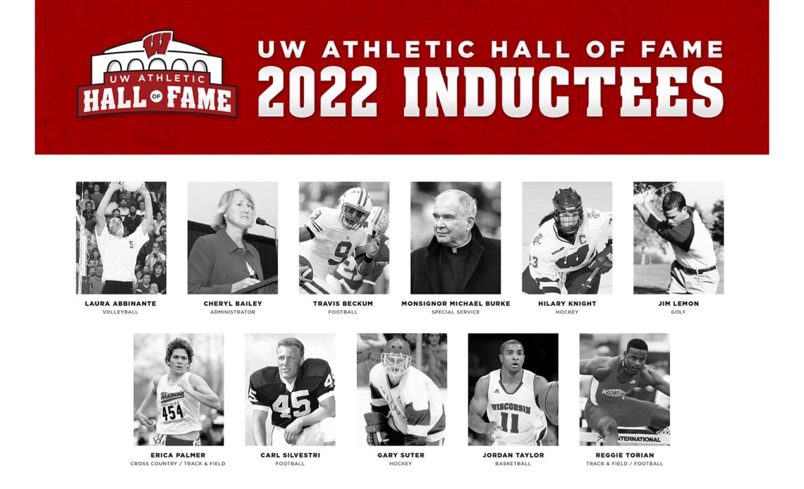 Badgers add 11 to UW Athletic Hall of Fame in Class of 2022