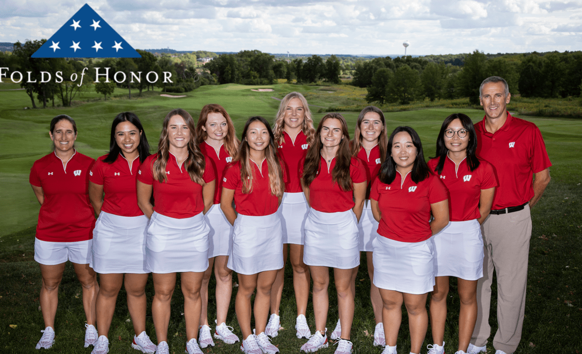 Badgers participating in Folds of Honor